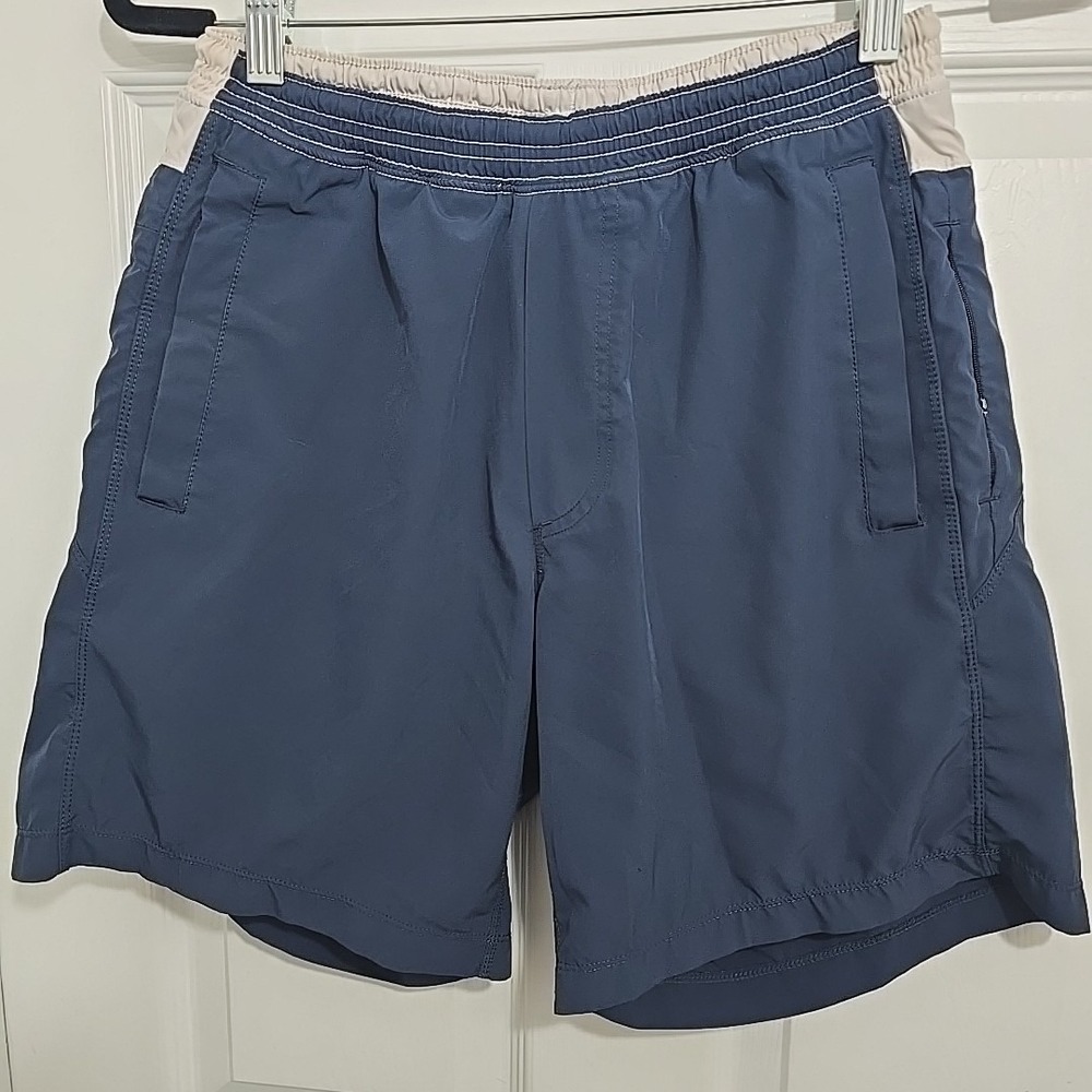 Birddogs Shorts Mens Size Medium Blue Boomstick Lined‎ Stretch Classic Active